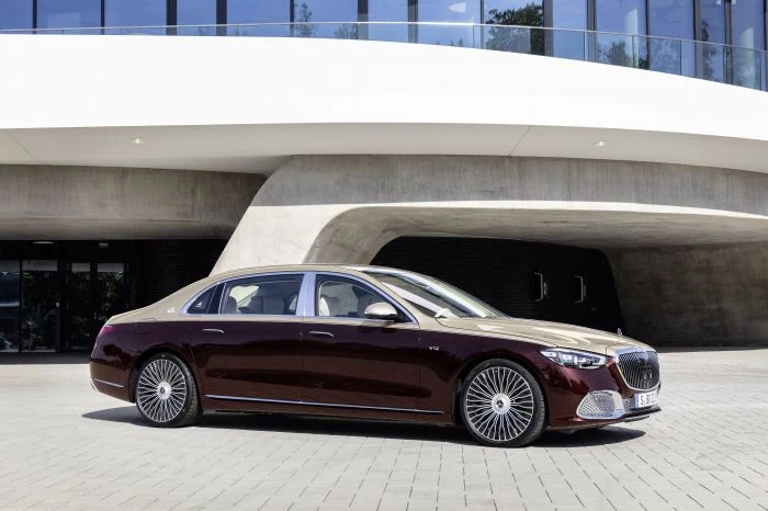 The new Maybach S 680 features the silent V12 engine